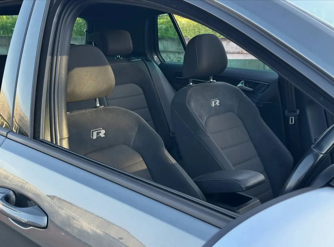 2019 Volkswagen Golf R (Mk7.5) Performance Pack: Front seats through the open door